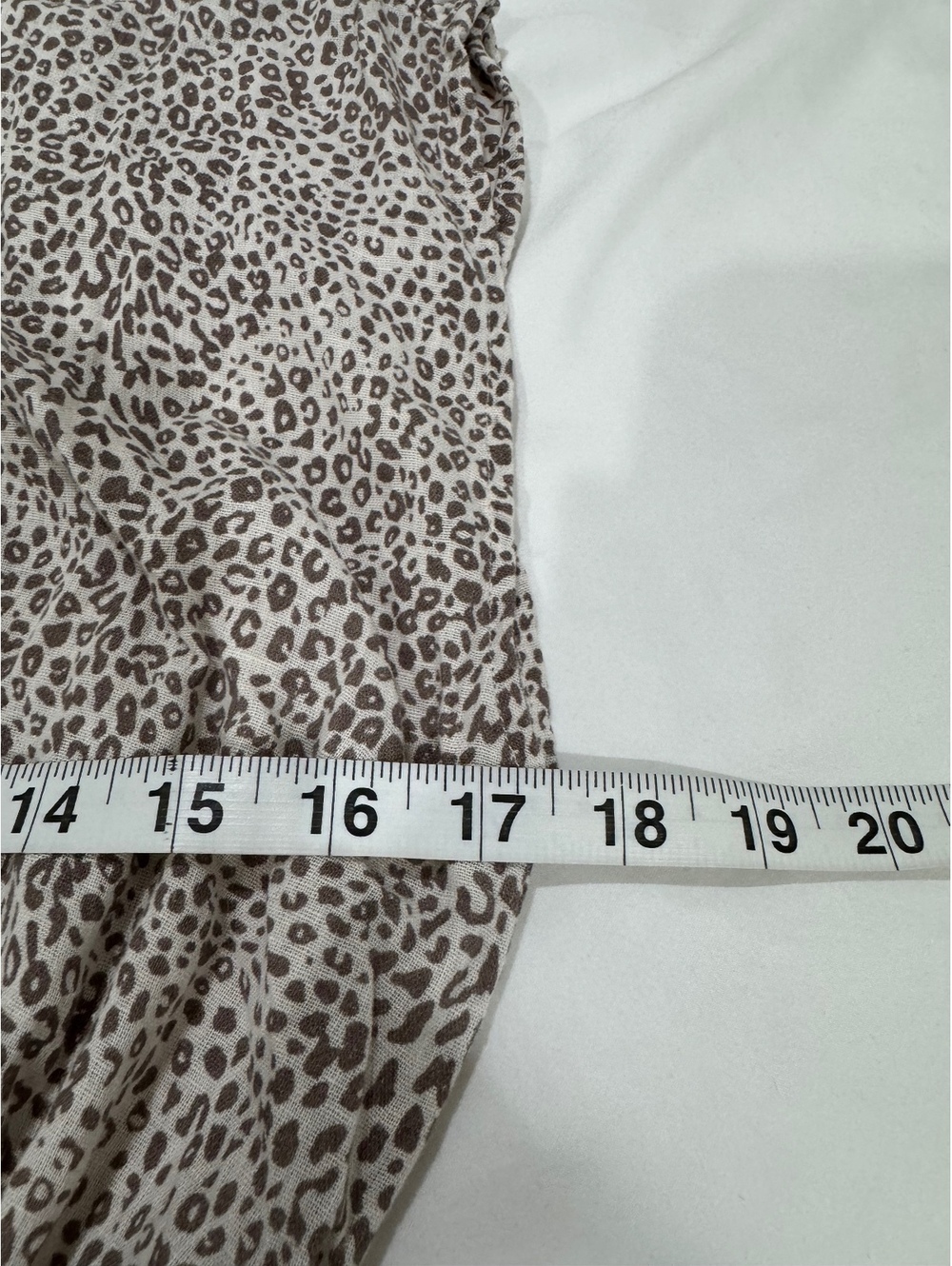 Rails Angelina Linen Blend Cheetah Print Mini Dress Small - Picture 7 of 8